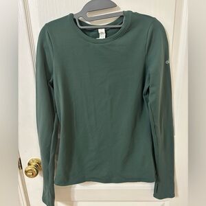 Alo Yoga women’s airbrush winter warm nocturne long sleeve size medium